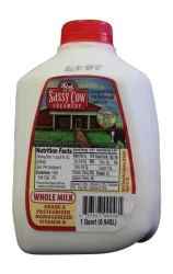 Sassy Cow Creamery Whole Milk