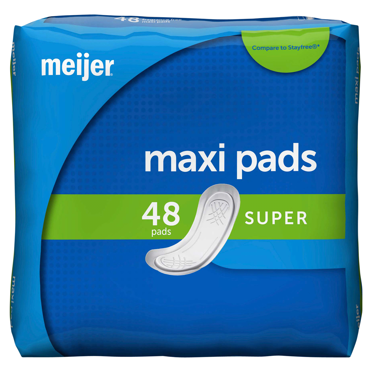 slide 1 of 21, Meijer Multi-Channel Maxi, Super Absorbency, 48 ct