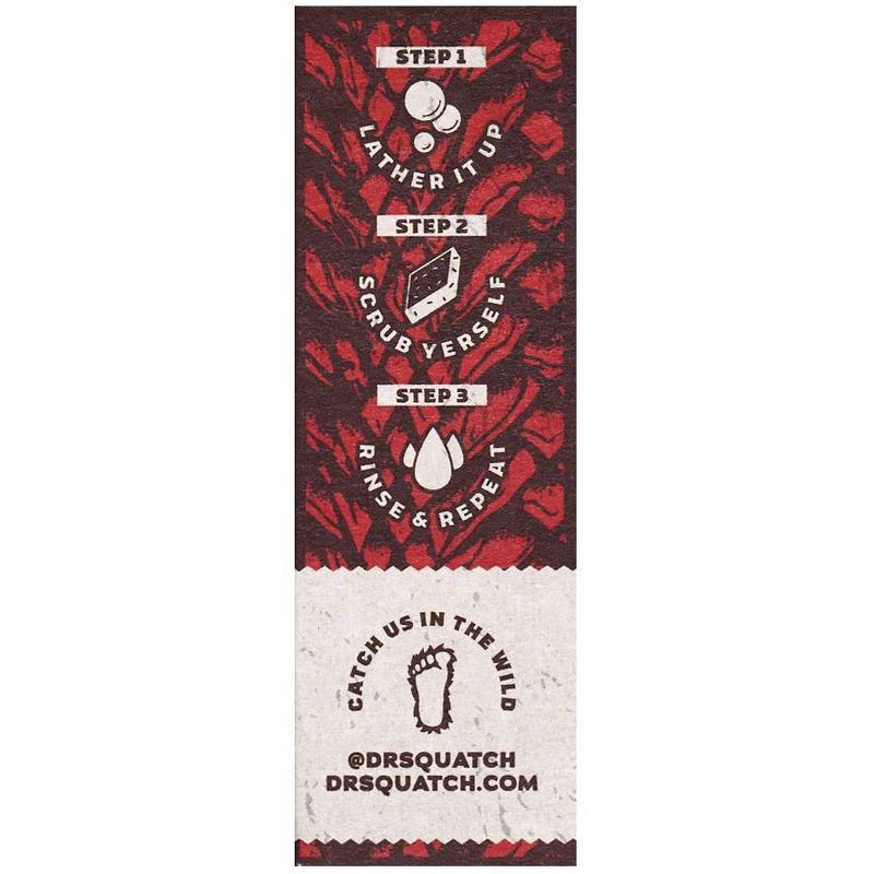 slide 6 of 7, DR. SQUATCH Men's All Natural Bar Soap - Dragon's Blaze - 5oz, 5 oz