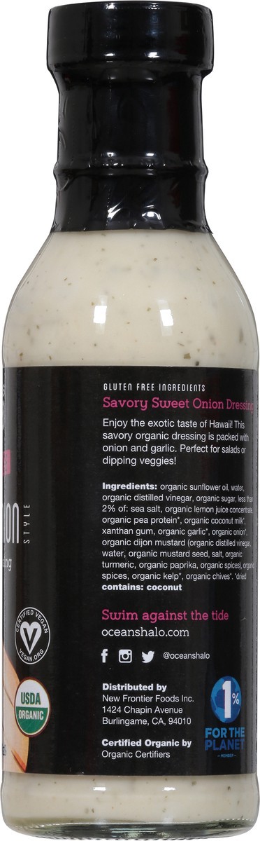 slide 2 of 9, Ocean's Halo Maui Onion Style Ranch Dressing, Soy-Free, 12 oz