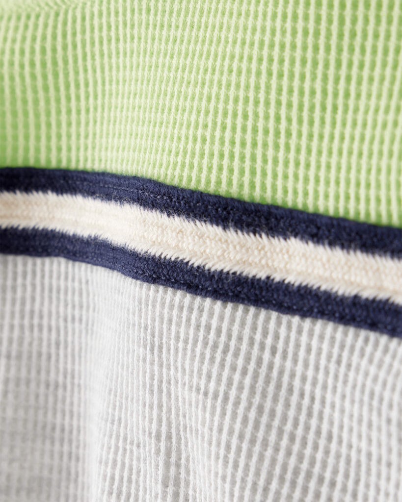 slide 3 of 3, Carter's Carters Boys Stripe Thermal Long-Sleeve T-Shirt - Grey Grey 6, 1 ct