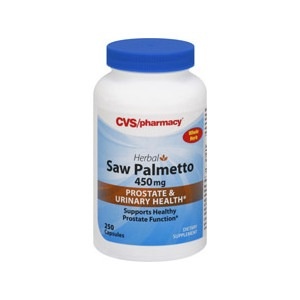 slide 1 of 1, CVS Health Saw Palmetto Capsules, 250 ct; 450 mg