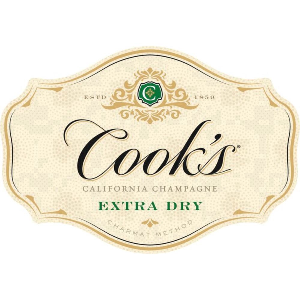 slide 14 of 15, Cook's California Champagne Extra Dry White Sparkling Wine, 1 ct