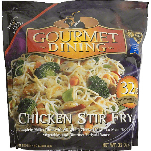 slide 1 of 7, Gourmet Dining Gourmet Express Chicken Stir Fry, 28 oz