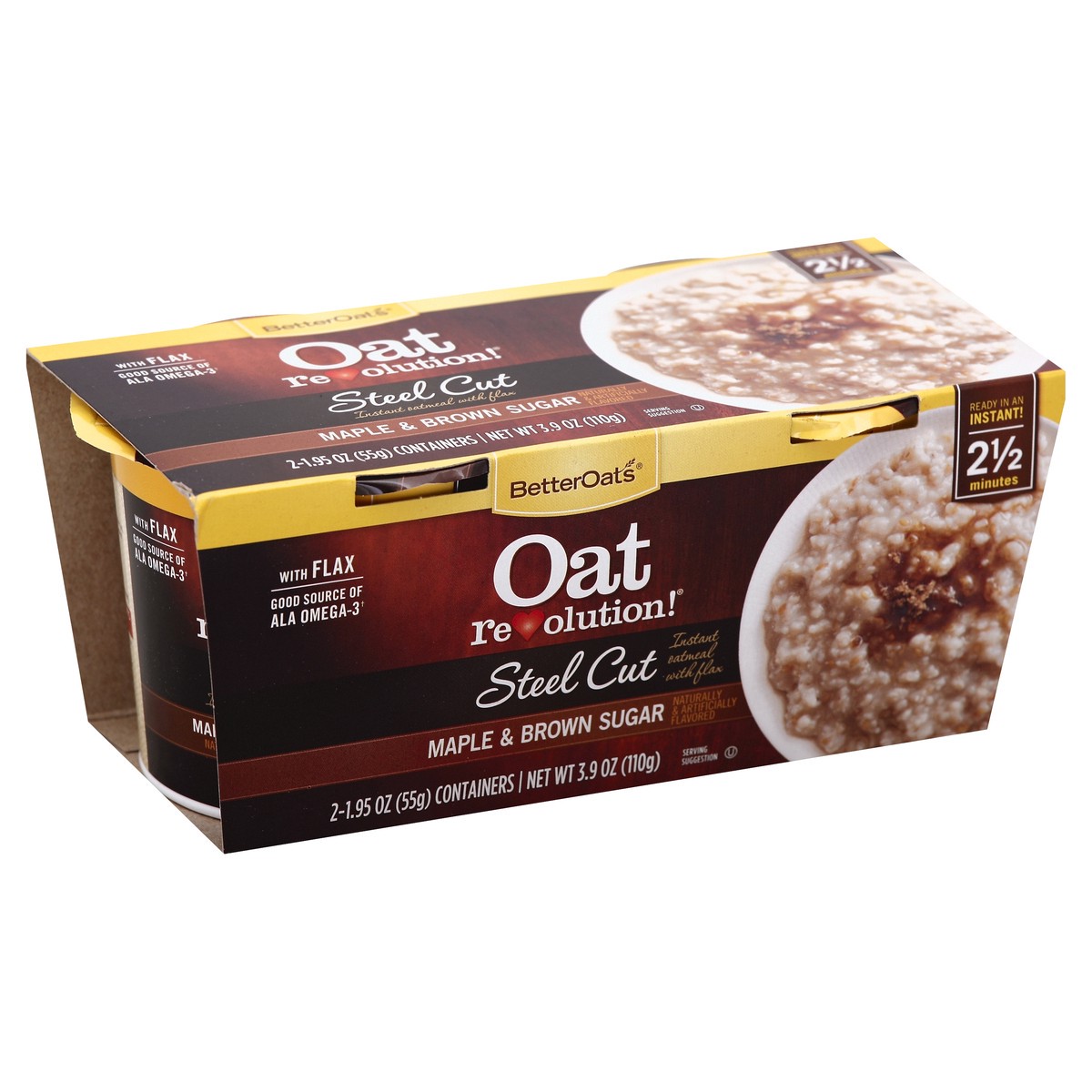 slide 2 of 6, Better Oats Oatmeal 2 ea, 2 ct