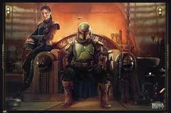 Trends Star Wars The Book of Boba Fett - Boba and Fennec Shand Poster