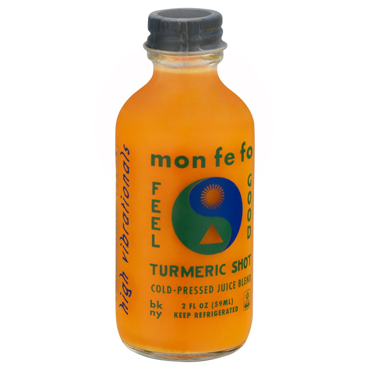 slide 5 of 9, Mon Fe Fo Turmeric Shot - 2 fl oz, 2 fl oz