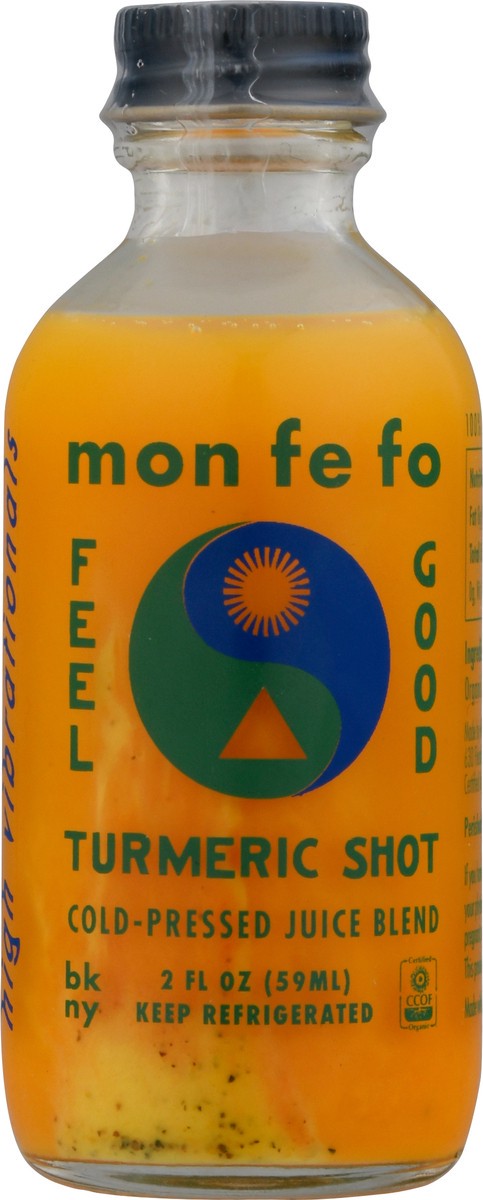 slide 6 of 9, Mon Fe Fo Turmeric Shot - 2 fl oz, 2 fl oz