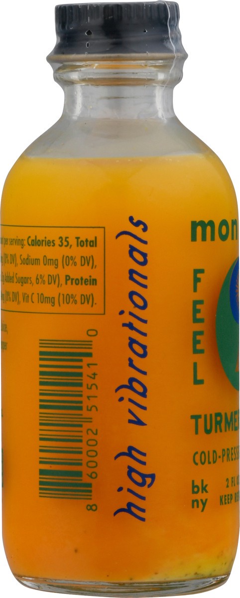 slide 3 of 9, Mon Fe Fo Turmeric Shot - 2 fl oz, 2 fl oz