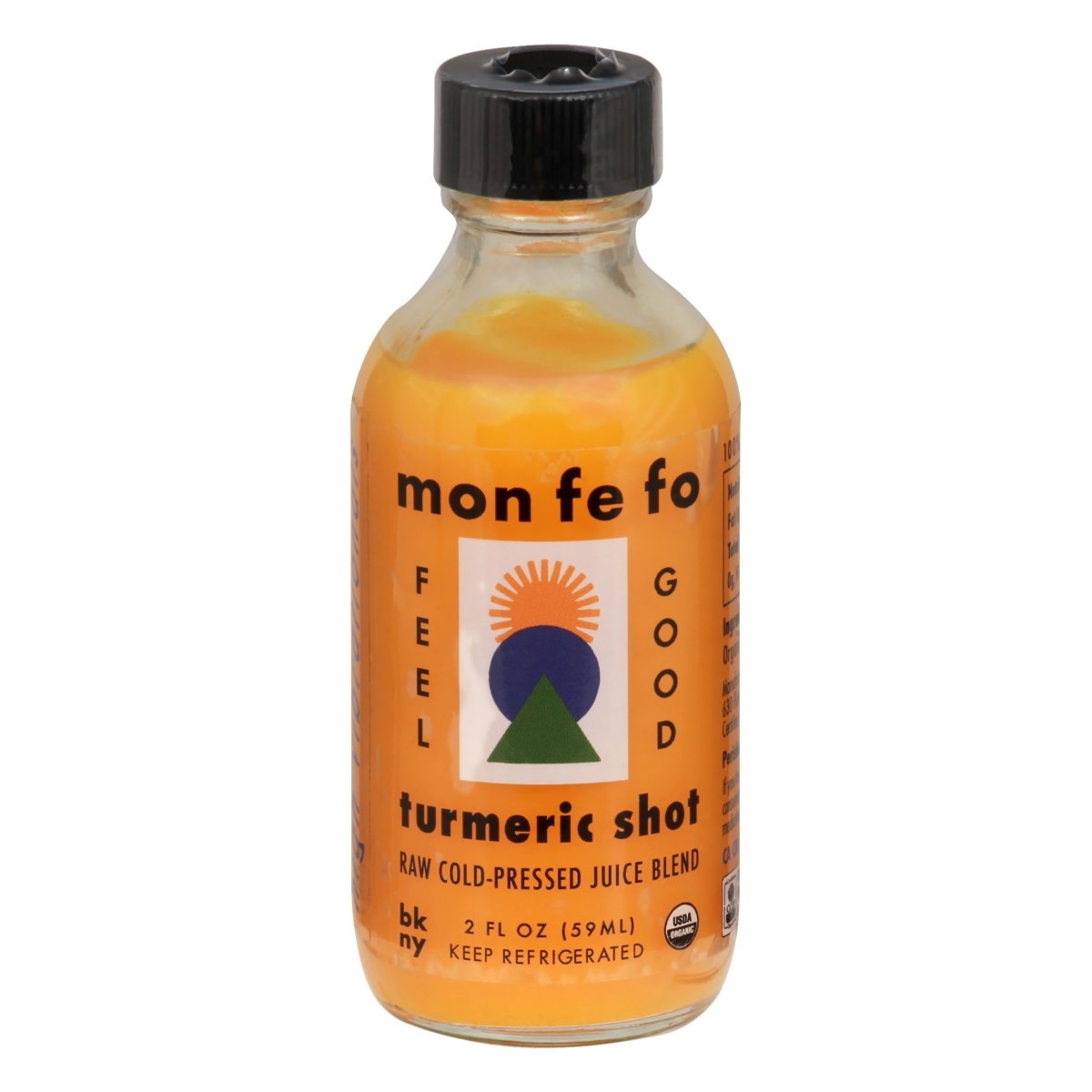 slide 1 of 1, Monfefo Monfefo Organic Cold Pressed Turmeric Shot, 1.7 fl oz