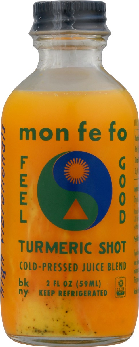 slide 1 of 9, Mon Fe Fo Turmeric Shot - 2 fl oz, 2 fl oz