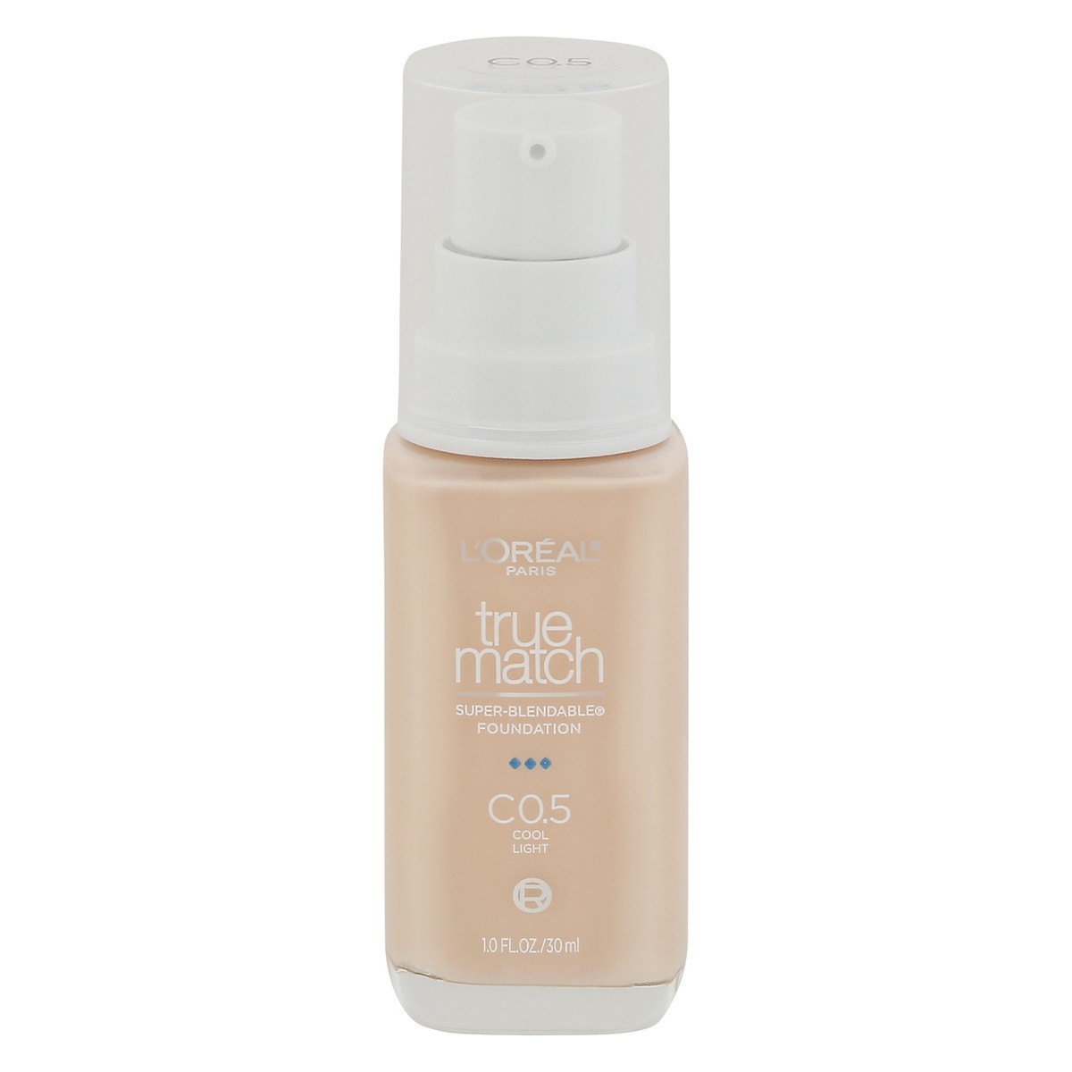 slide 1 of 1, L'Oréal True Match Cool Light C0.5 Super-Blendable Foundation 1.0 fl oz, 1 fl oz