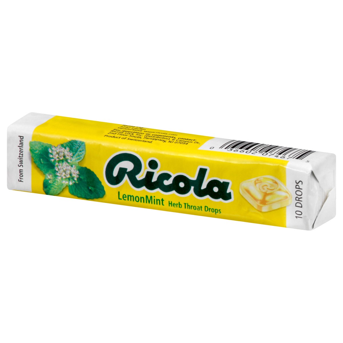 slide 3 of 11, Ricola Lemon Mint Herb Throat Drops 10 ea, 10 ct