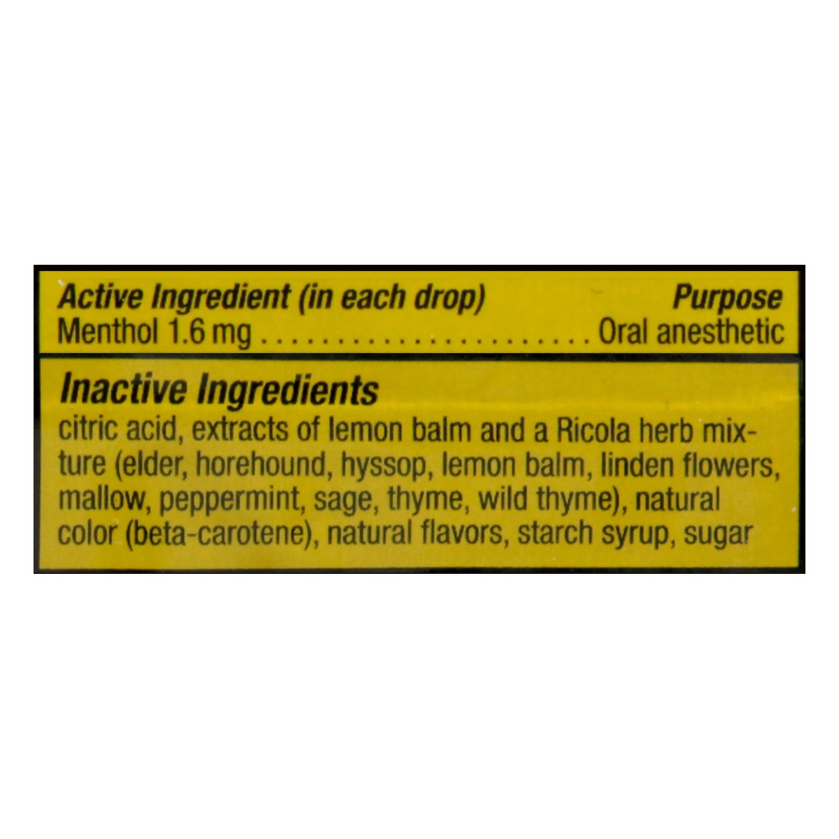 slide 5 of 11, Ricola Lemon Mint Herb Throat Drops 10 ea, 10 ct