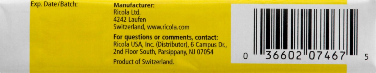 slide 7 of 11, Ricola Lemon Mint Herb Throat Drops 10 ea, 10 ct