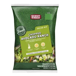 Giant Eagle Chopped Avocado Ranch Salad Kit