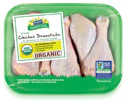 Harvestland Organic Fresh Chicken Drumsticks