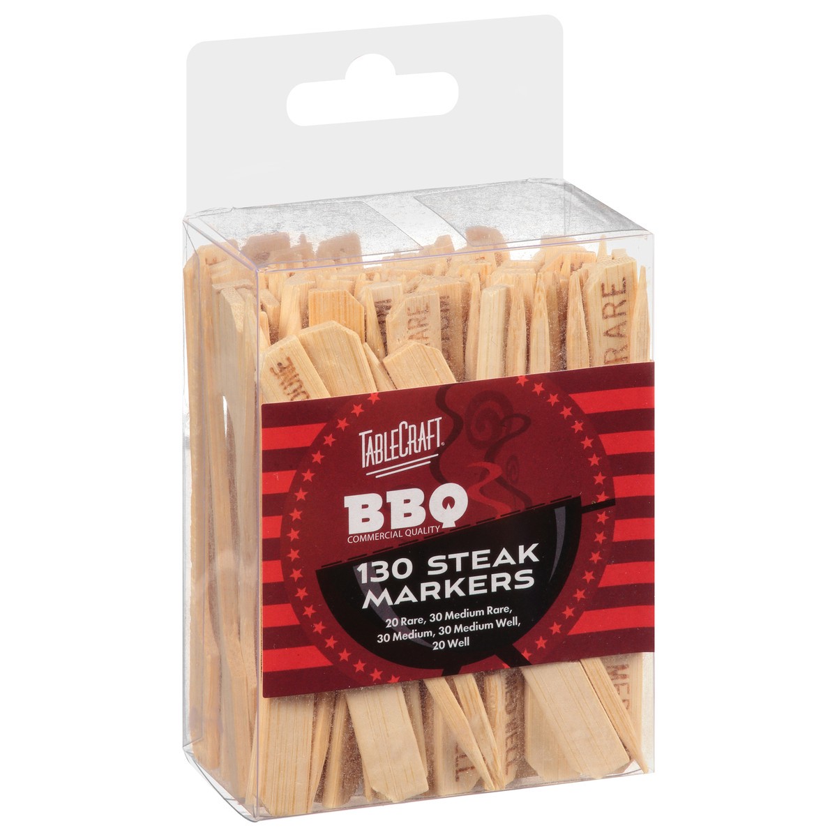 slide 8 of 9, TableCraft Steak Markers 130 ea, 130 ct