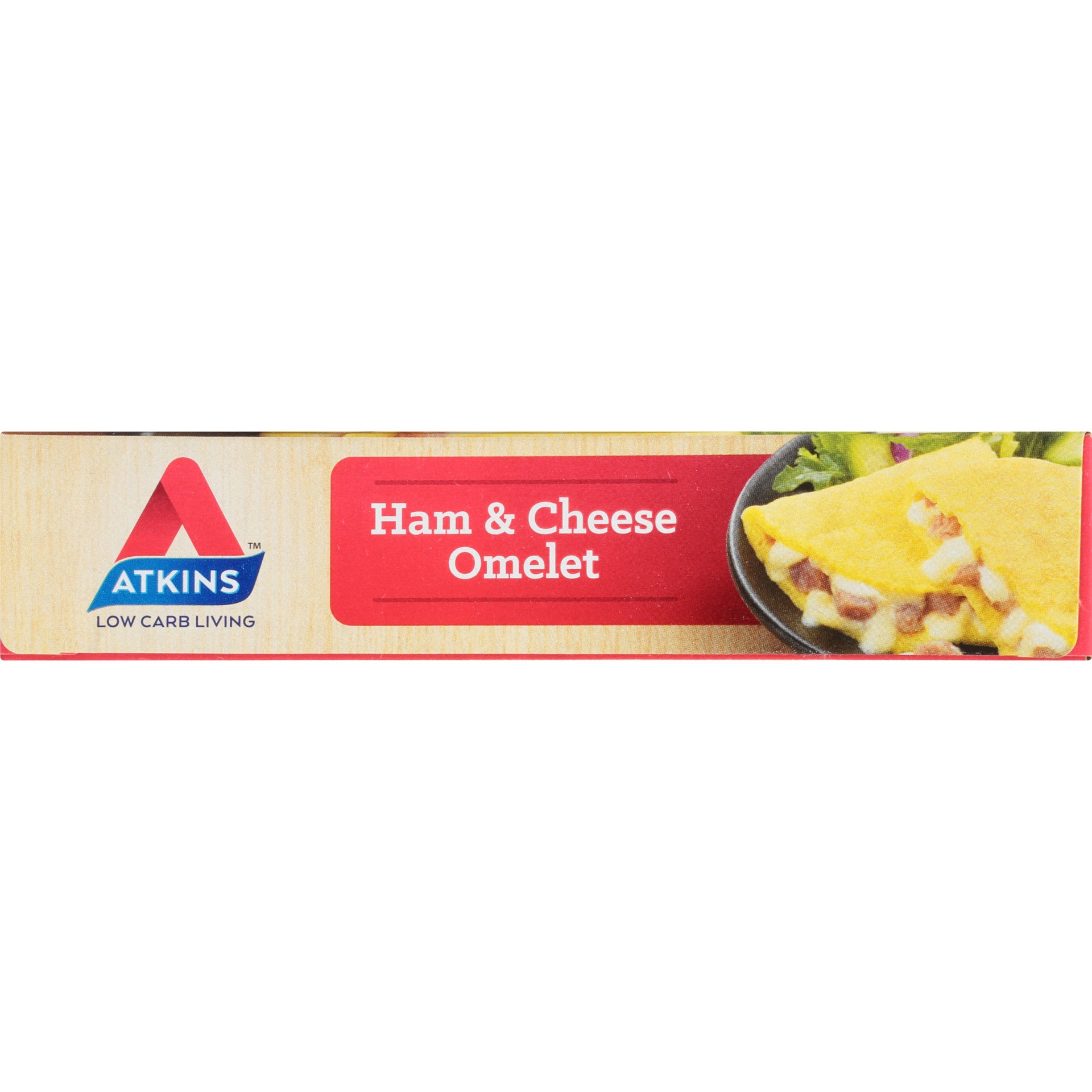 slide 6 of 8, Atkins Ham & Cheese Omelet, 8.6 oz