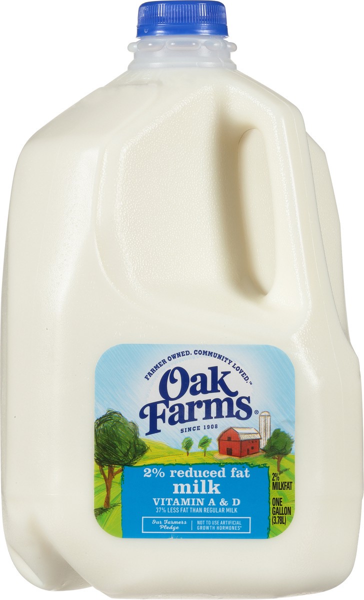 slide 6 of 9, Oak Farms 2% Reduced Fat Milk 1 gl, 1 gal