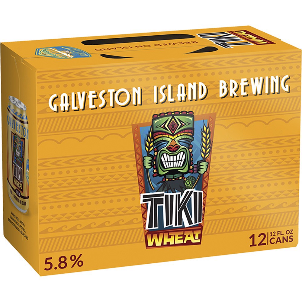 slide 1 of 1, Galveston Island Tiki Island Can, 12 ct; 12 oz