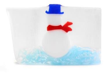 slide 1 of 1, Basin Snowman Soap, 3.7 oz