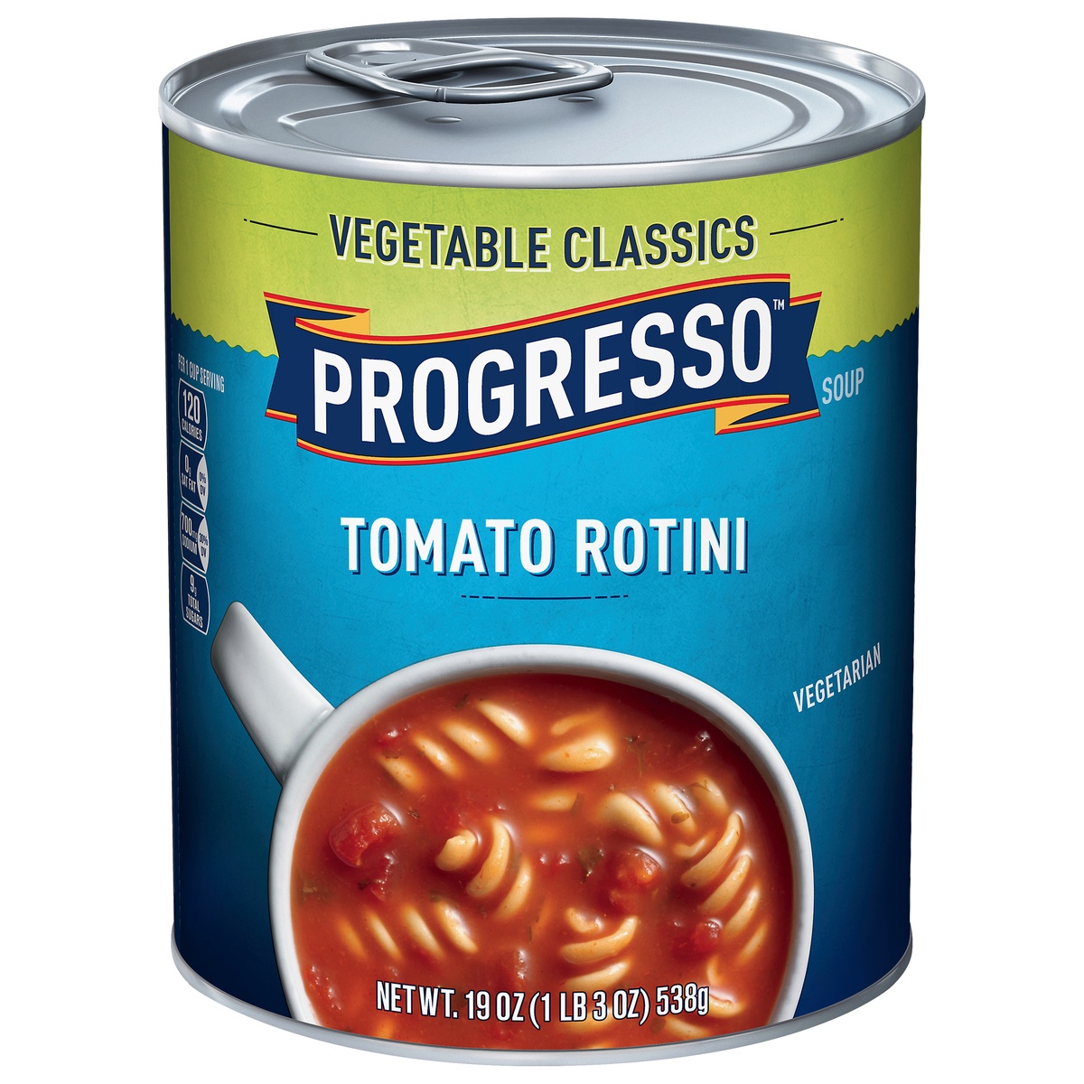 slide 1 of 1, Progresso Classic Tomato Rotini Soup, 19 oz