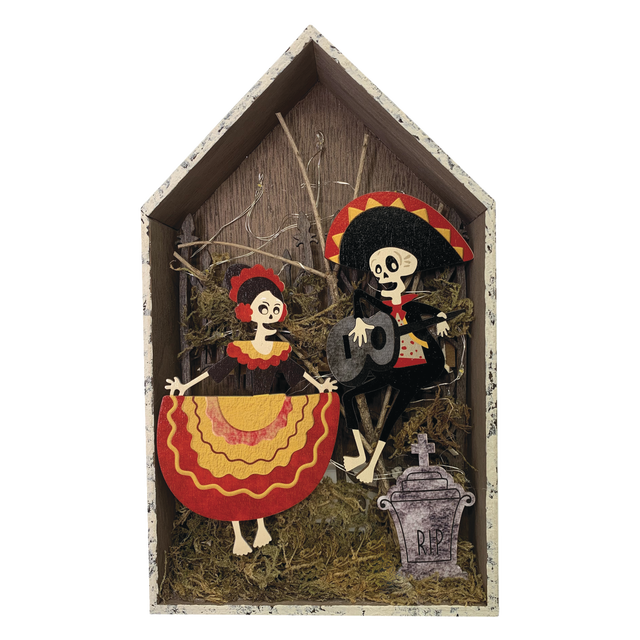 slide 1 of 1, CREATIVE HOME Muertos Music House, 1 ct