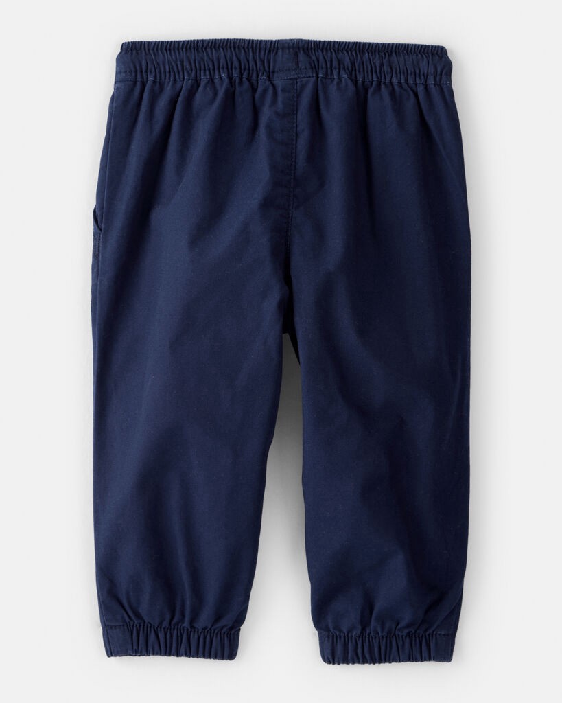 slide 2 of 3, Carter's Baby Boy Lined Joggers - Navy Navy 18M, 1 ct