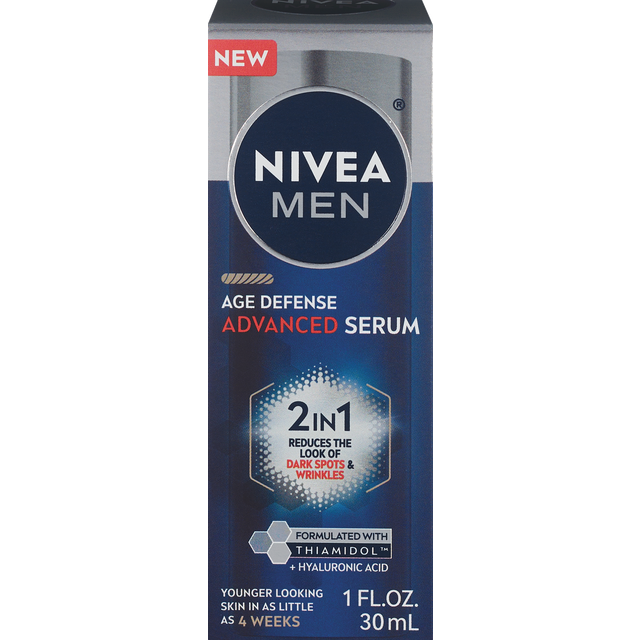slide 1 of 1, Nivea Men Age Defense Advanced Serum 1 fl oz, 1 fl oz