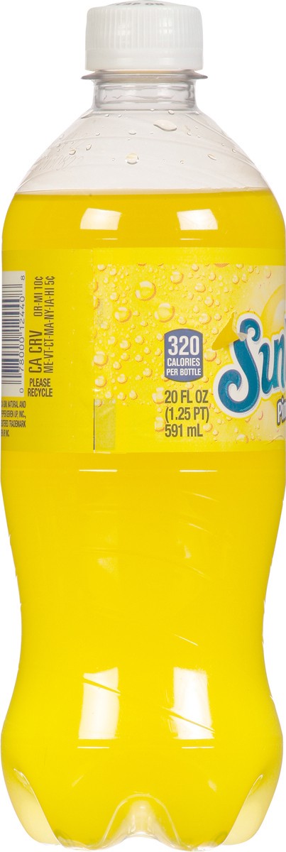 slide 6 of 11, Sunkist Pineapple Soda 20 fl oz, 20 fl oz