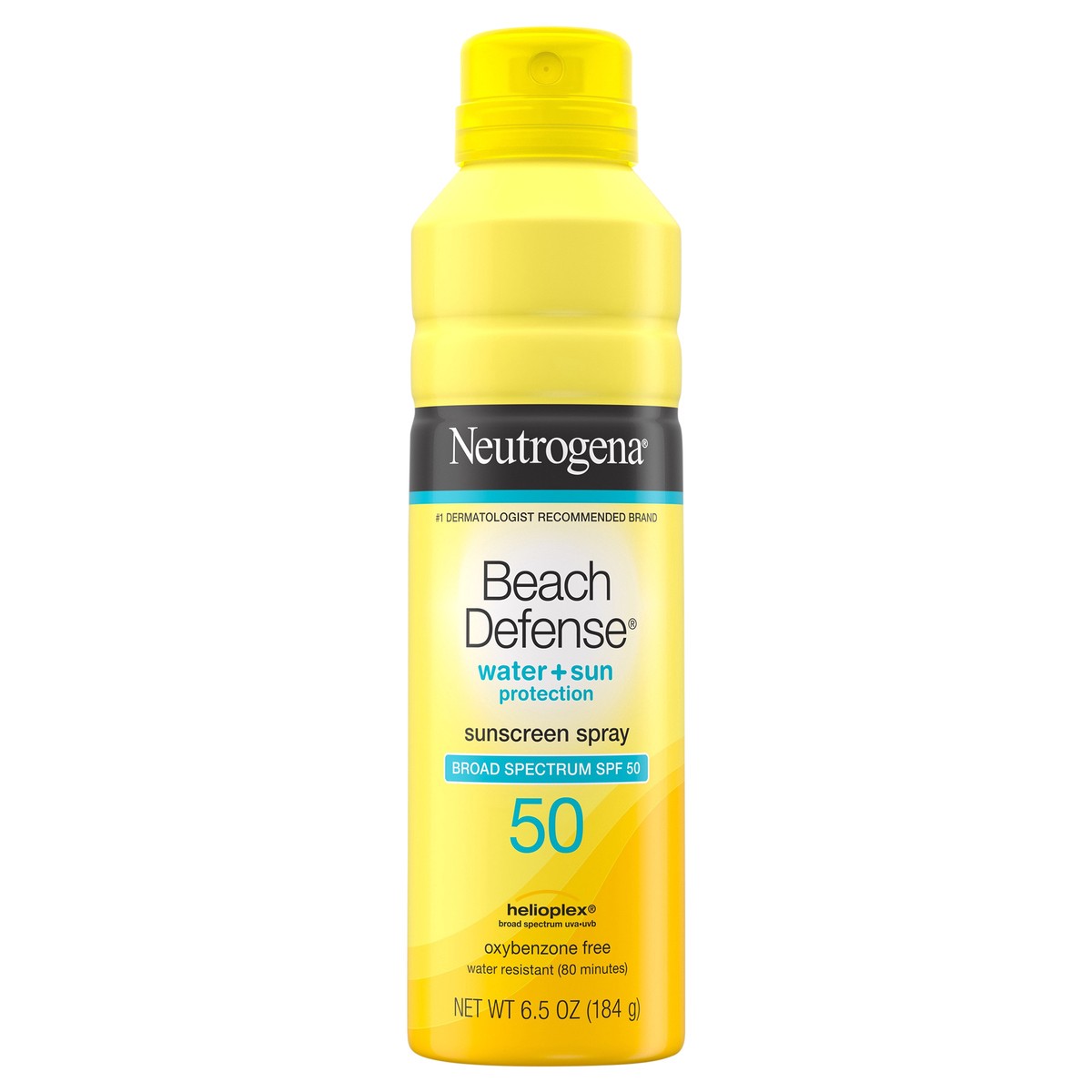 slide 1 of 19, Neutrogena Beach Defense Sunscreen Spray - SPF 50 - 6.5oz, 6.5 oz