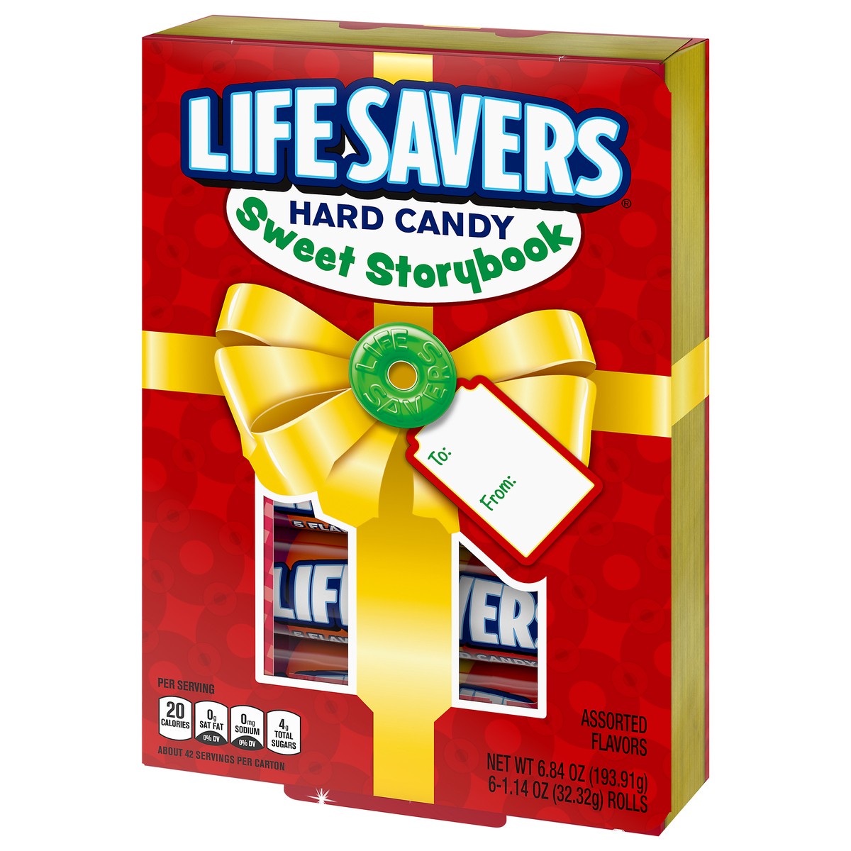 Life Savers 5 Flavors Hard Candy Storybook Holiday T Box 6 Ct Shipt