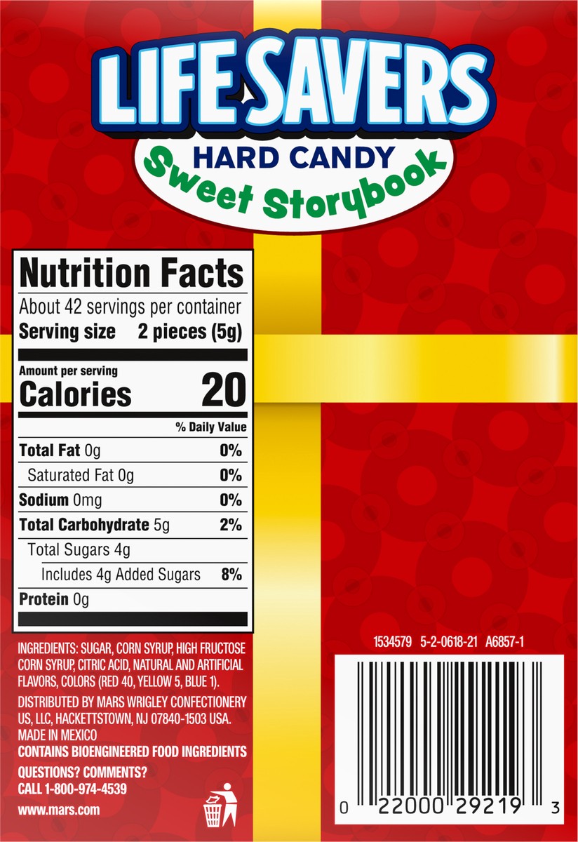 slide 4 of 10, LIFE SAVERS 5 Flavors Christmas Hard Candy Storybook Assortment Gift Box, 6.84 oz, 6 ct, 6.84 oz