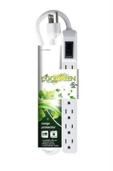 GoGreen Go Green 6 Outlet Surge Protector
