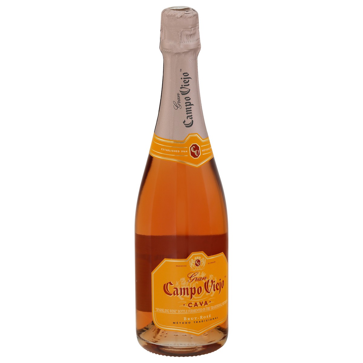 slide 9 of 9, Campo Viejo Cava Brut Rose Sparkling Wine 750mL, 11.5%, 750 ml