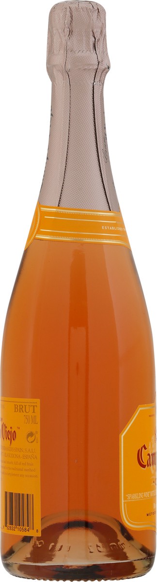 slide 8 of 9, Campo Viejo Cava Brut Rose Sparkling Wine 750mL, 11.5%, 750 ml