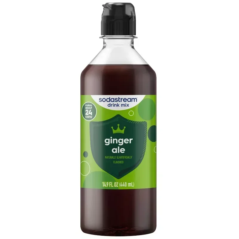 slide 1 of 9, Sodastream Drink Mix, Ginger Ale 440 ml, 440.0 ml