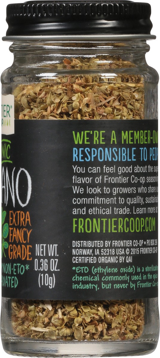 slide 8 of 9, Frontier Co-Op Organic Oregano Leaf 0.36 oz, 0.36 oz