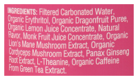 slide 5 of 7, Odyssey Energy + Focus Sparkling Dragon Fruit Lemonade Mushroom Elixir 12 fl oz, 12 fl oz