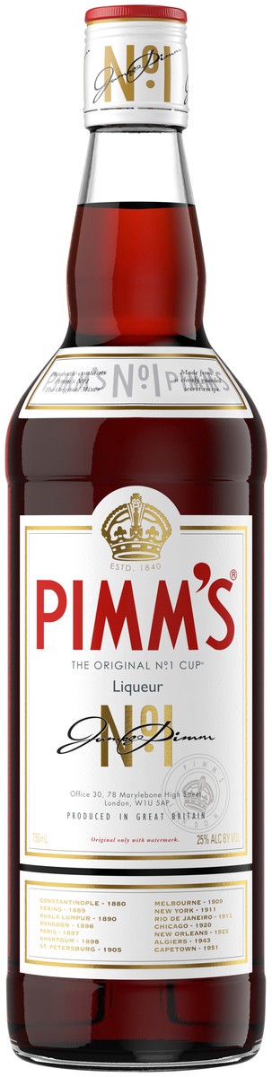 slide 1 of 4, Pimm's Spirit Drink, 750 ml