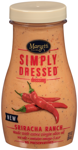 slide 1 of 1, Marzetti Dressing, Sriracha Ranch, 12 oz