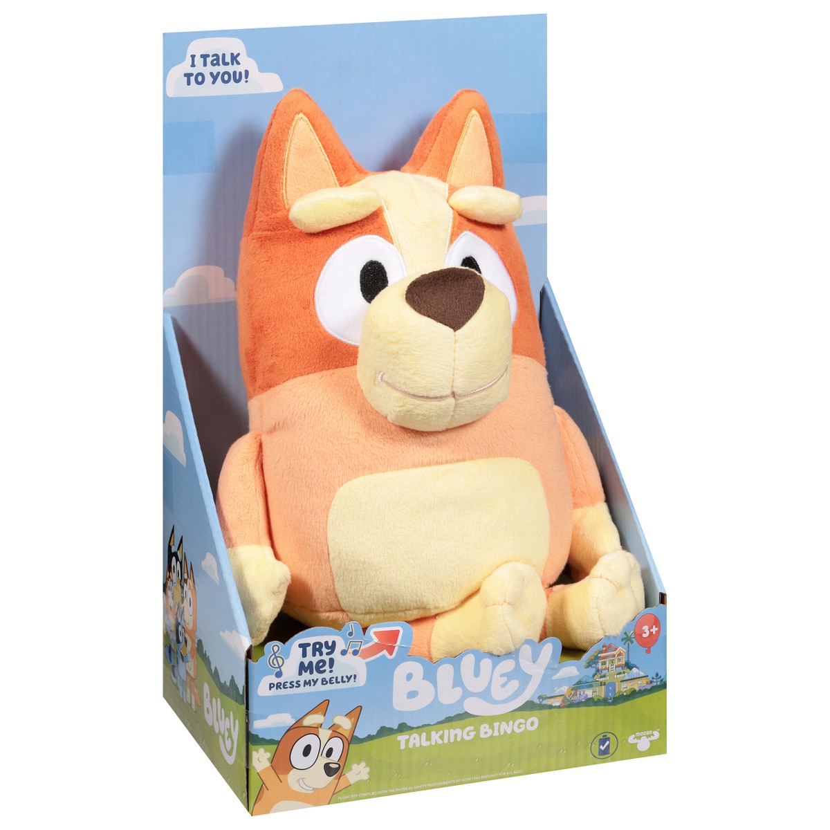 slide 4 of 4, Moose Talking Bingo Plush - Each, 1 ct