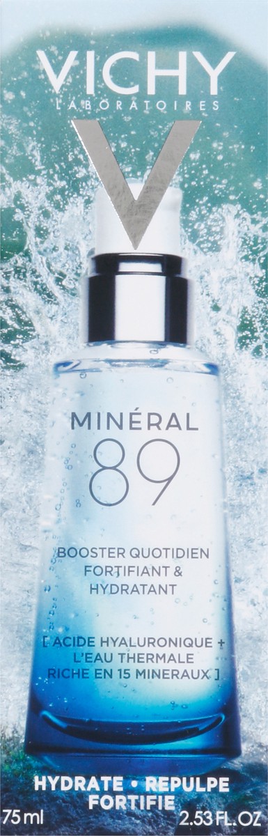 slide 3 of 9, Vichy Mineral 89 Hyaluronic Acid Serum 2.53 fl oz, 2.53 fl oz