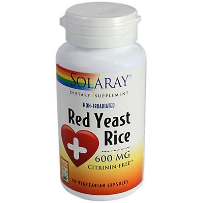 slide 1 of 1, Solaray Red Yeast Rice, 90 ct