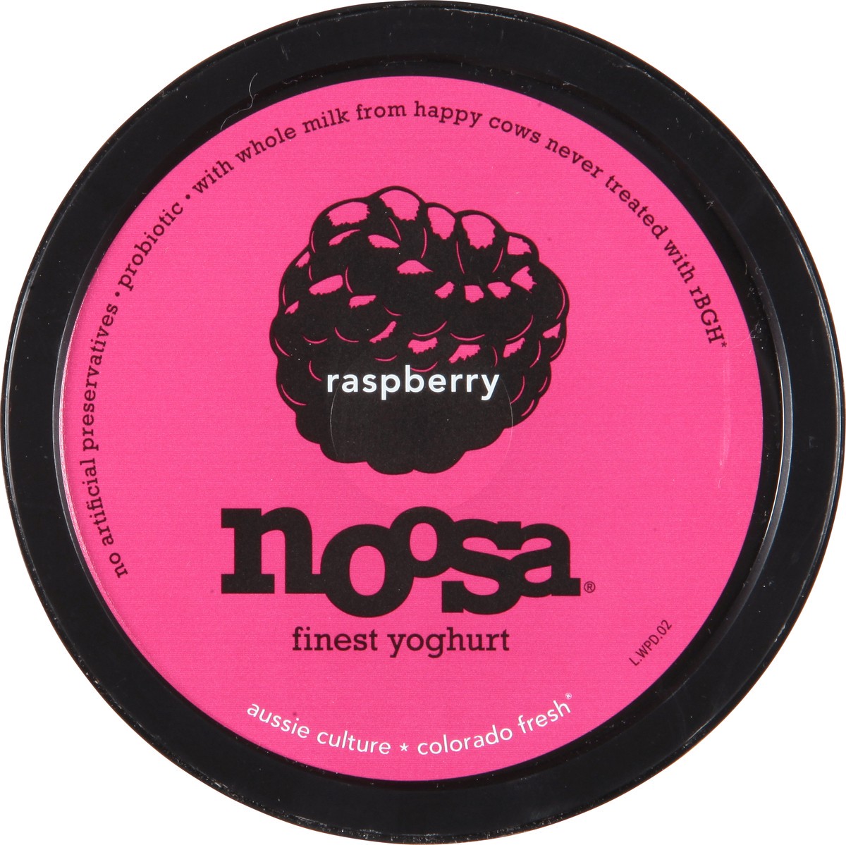 slide 2 of 9, noosa Yoghurt, Raspberry, 8 oz, Whole Milk Yogurt, Grade-A Pasteurized, Gluten Free, Probiotic, Made With the Finest Quality Ingredients, 8 oz
