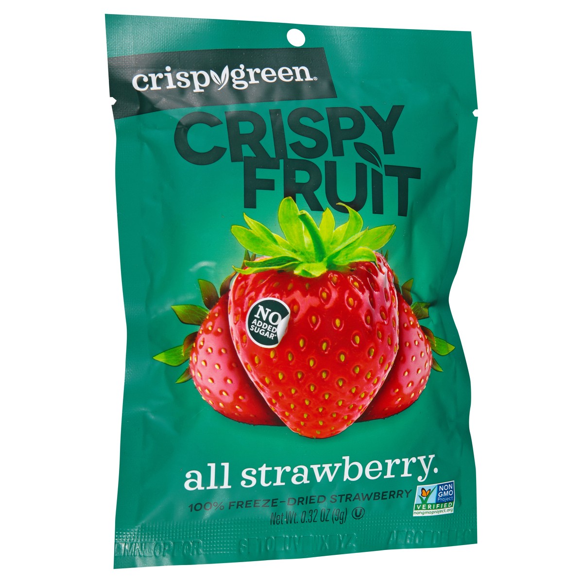 slide 2 of 9, Crispy Green All Strawberry Crispy Fruit 0.32 oz, 1 ct