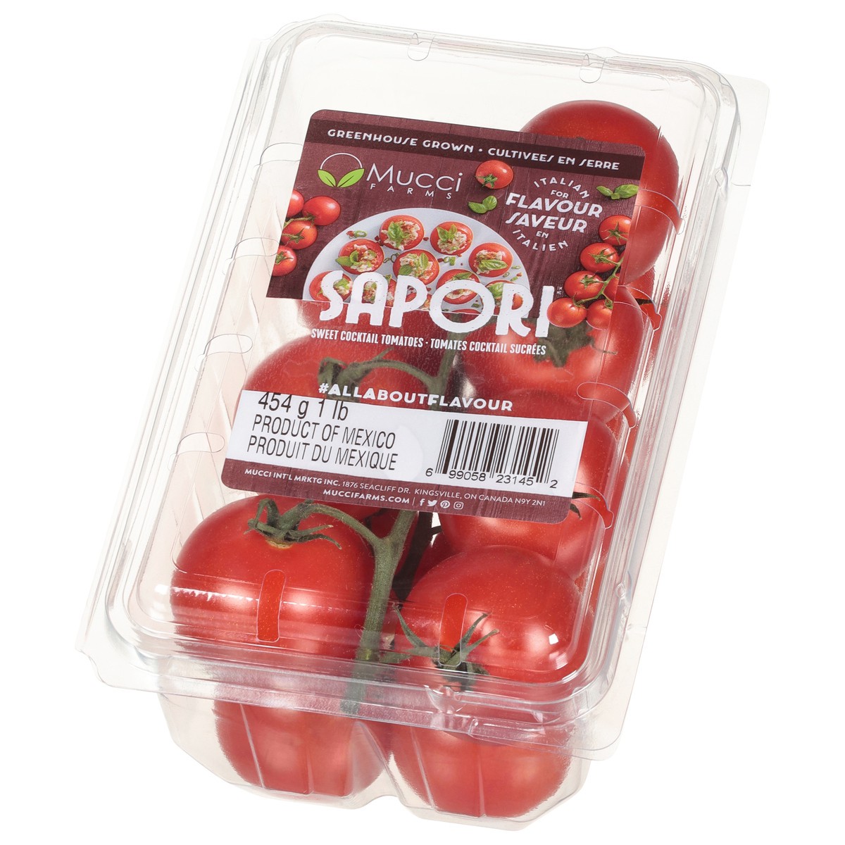 slide 12 of 12, Mucci Farms Mucci Sapori Cocktail Tomatoes 1 lb Sweet, 1 lb