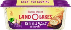 Land O'Lakes Spreadable Butter Garlic and Herb
