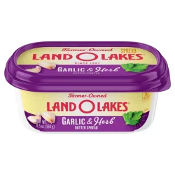 Land O'Lakes Spreadable Butter Garlic and Herb
